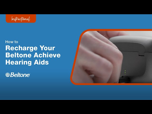 How to Recharge Your Beltone Achieve Hearing Aids | Beltone class=
