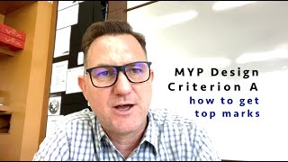 Celebrity MYP DESIGN Criterion A Explained: How to get TOP MARKS for your IB MYP Summative Assessment Task Profile