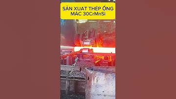 Sản xuất thép ống cán nóng. #steelpipes. #steel