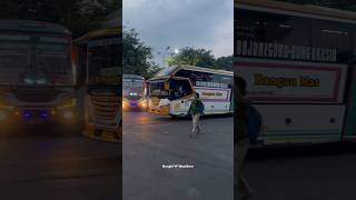 Bus Unik full alumunium Bangau Mas ft pelari Yogyakarta Mira Cepat 🚀🏁 #bus #mira #busmania