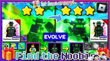 [⚡EVOLVE Outlaw 3⚡]👑Find The Noobies [🎉1st Congrats~🎉]🔎How to Get ALL Badges🎵 - 🎮ROBLOX [2025]