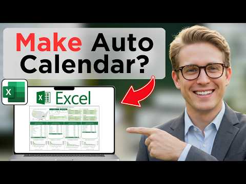How To Make A Dynamic Calendar In Excel (Updated 2026)