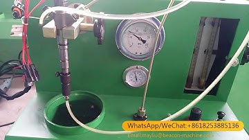 PQ1000 Common Rail Diesel Fuel Injector Test Bench Video