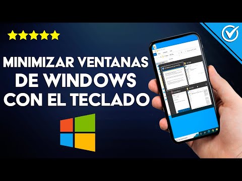 ¿Cómo minimizar las ventanas de WINDOWS usando el teclado? - Mejores atajos