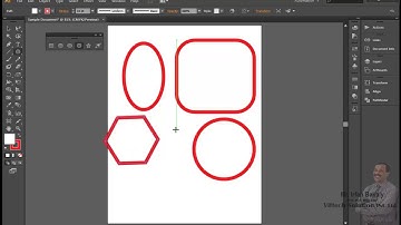 Part 4 Basic Tools in Adobe Illustrator CS6  Urdu Tutorials by Irfan Bakaly