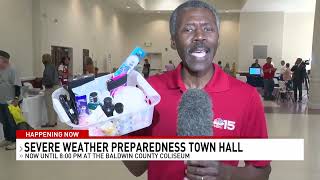 Baldwin County Emergency Management Agency holds hurricane preparedness town hall - NBC 15 WPMI