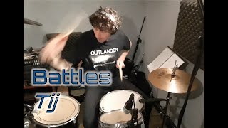 Battles - Tij - Drum Cover