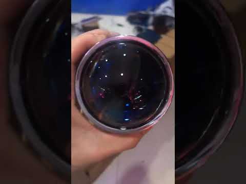 TAOCHIS Car Foglights blue film glass 3.0 inch Bi xenon Fog lamp Projector lens High Low beam H11
