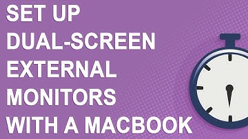 How to set up DUAL SCREEN external monitors on an Intel Macbook using HDMI to USB-C dongles