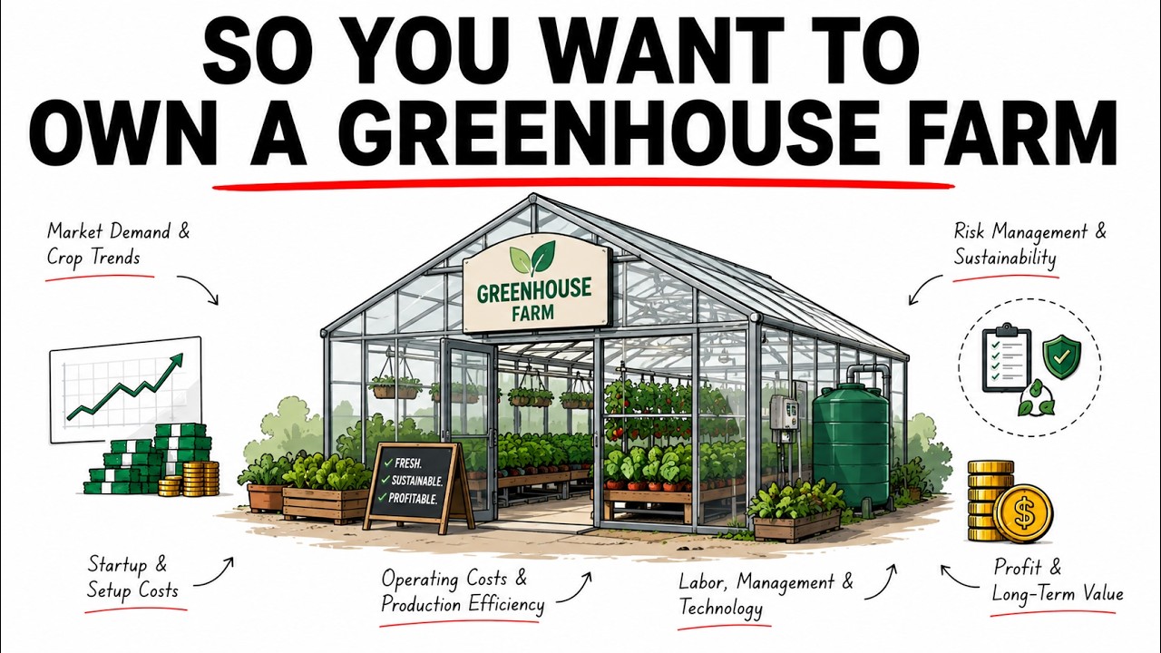 The Economics of Owning a Greenhouse Farm