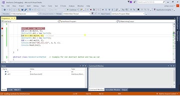 Abstract class and abstract methods in C#