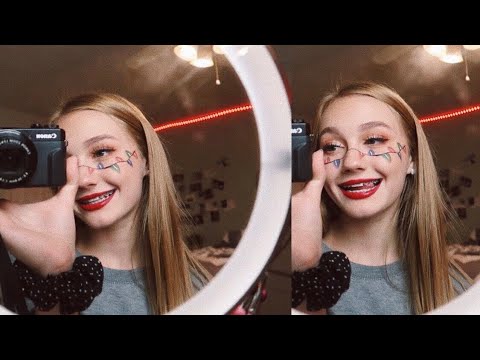 christmas lights makeup tutorial :)