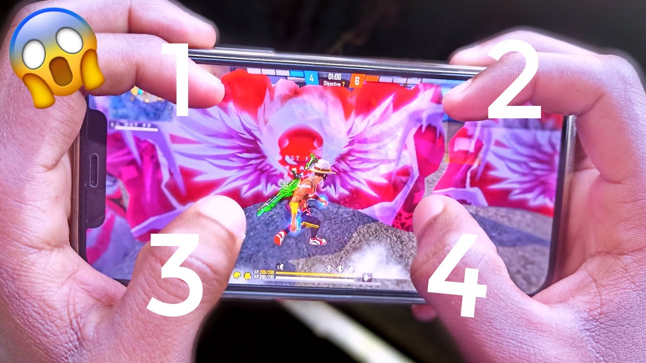 FREESTYLE MOVEMENT GOD OR WOT 🔥😱 | 4 FINGER CLAW FREE FIRE🔥