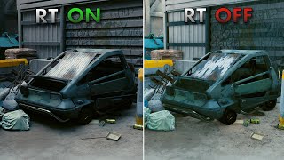 Cyberpunk Phantom Liberty - Path Tracing ON vs OFF | RT Overdrive + Ray Reconstruction | RTX 4090