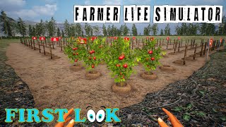 Farmer Life Simulator  First look early access screenshot 2