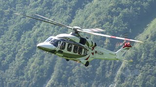 Agusta Westland AW189  Helicopter Flight Demonstration