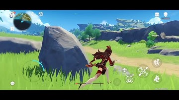 Genshin Impact on Poco F2 Pro (Snapdragon 865) with screen recording