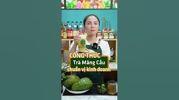 SaLy Academy |Trà Mãng Cầu & Trà Chôm Chôm - Bí quyết pha chế ngon bởi Ly Phạm #lyphamphache #shorts