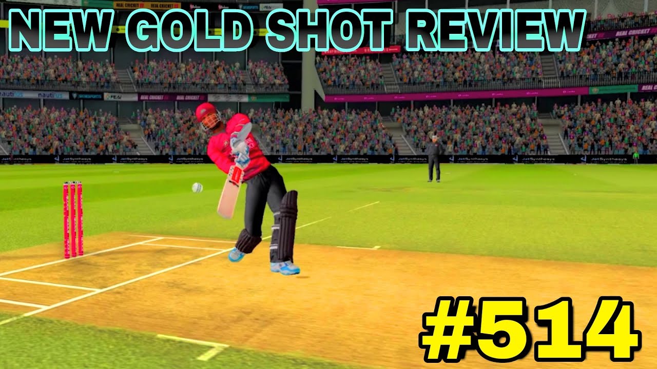 𝐑𝐞𝐚𝐥 𝐂𝐫𝐢𝐜𝐤𝐞𝐭 𝟐𝟐 𝐍𝐞𝐰 𝐆𝐨𝐥𝐝 𝐒𝐡𝐨𝐭 𝟓𝟏𝟒 𝐑𝐞𝐯𝐢𝐞𝐰