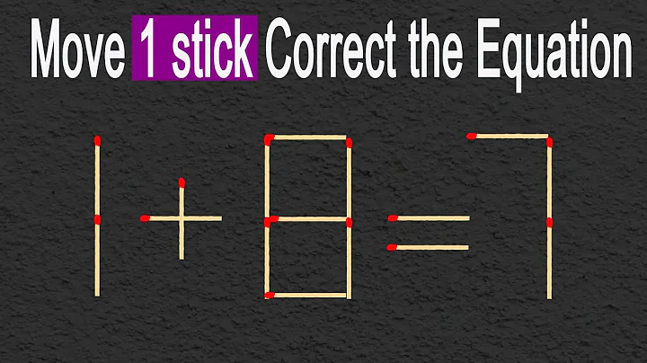 Move 1 matchstick to make the equation correct #matchstick  #matchstickpuzzle #mathtricks #puzzles