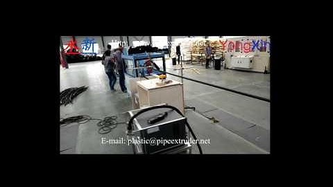 Flexible Pre-insulated PEX Pipe  Extrusion Line-  Flexible pre-insulated piping  Extrusion Machine
