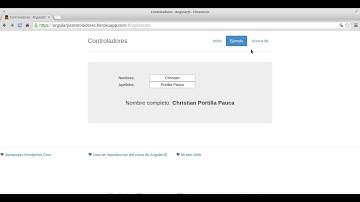 04 Desarrollo de Aplicaciones Web con AngularJS - Controladores