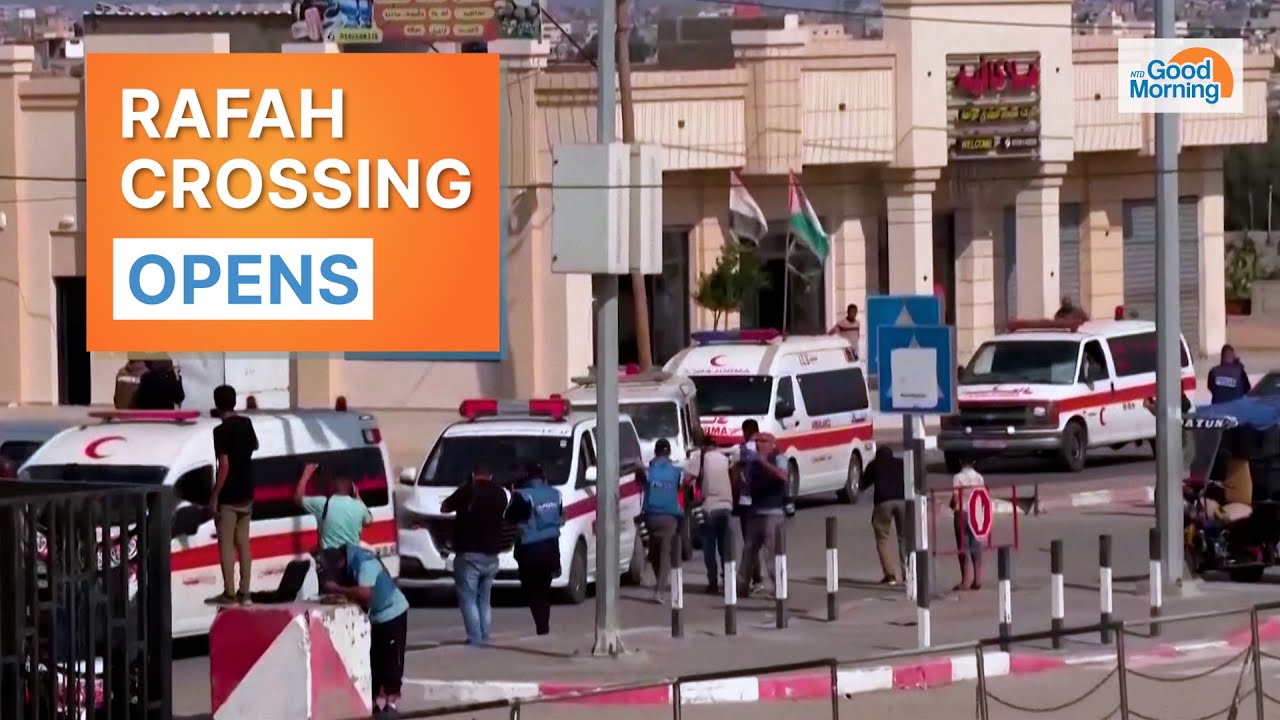 Rafah Border Crossing Opens for Limited Evacuations; WH Threatens to