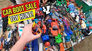Can I Find Comic Con Stock at a Car Boot Sale?  Toy Hunting!