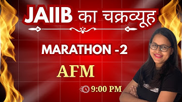 JAIIB का चक्रव्यूह -NOV 2025 CLEAR IN 1 MONTH | AFM MARATHON - 2 || AMBITIOUSBABA