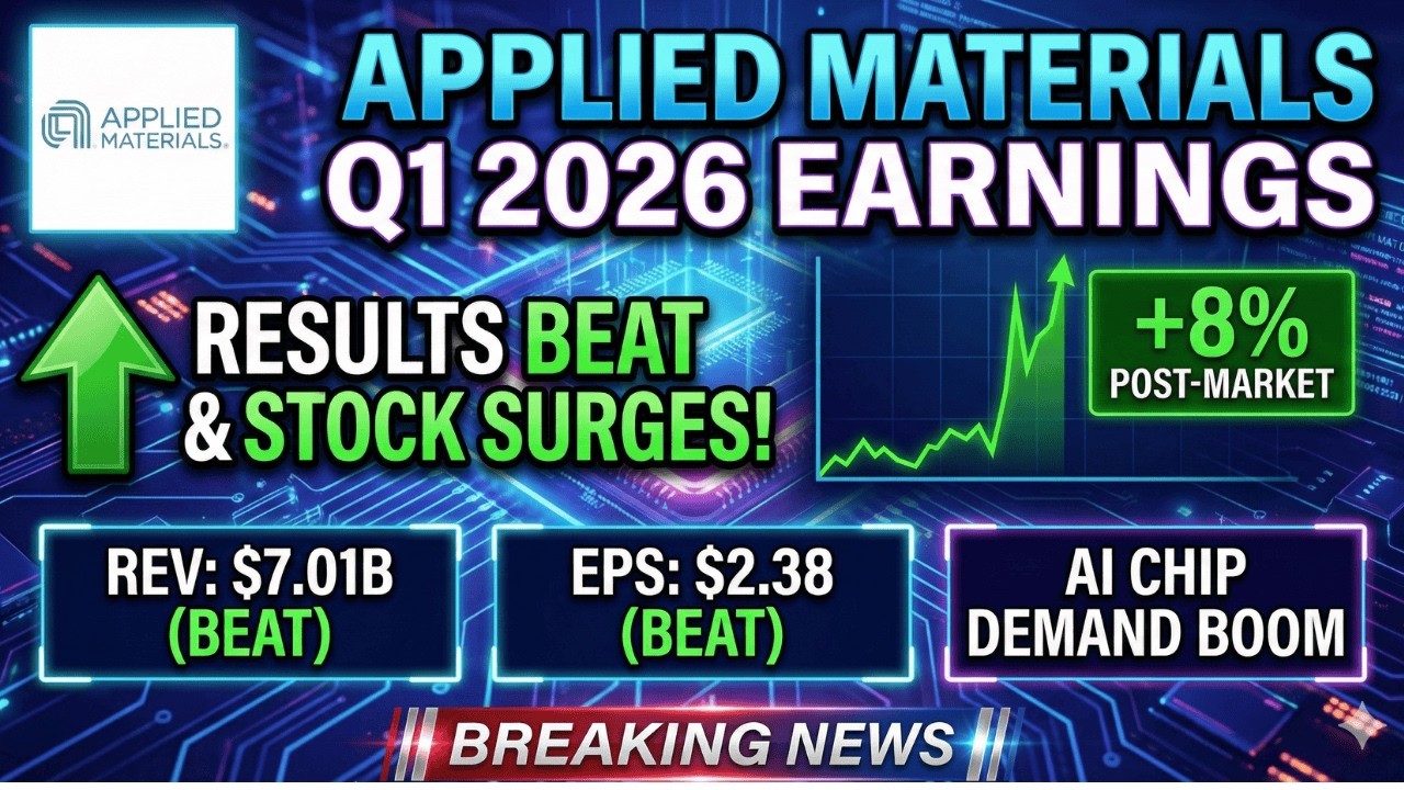 Applied Materials (AMAT) Q1 2026 Earnings: AI Boom Drives Beat & Strong ...