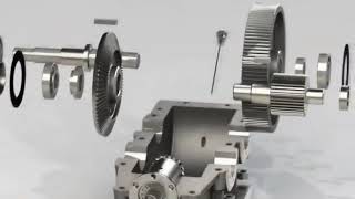 Reduktor tuzilishi animatsiya