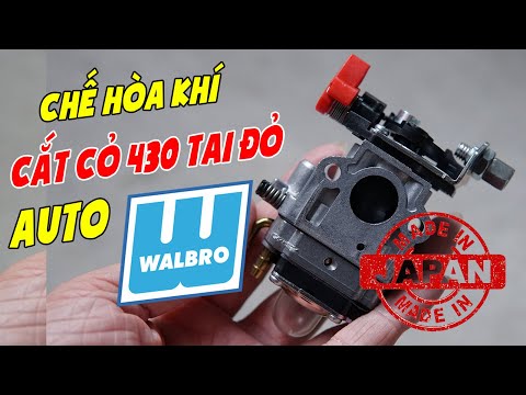 Video Chế Hòa Khí Máy Cắt Cỏ Echo YE46, Mitsubishi TU43, Hái... - youtube