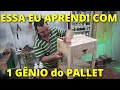 DIY_NUNCA MAIS FAÇO CRIADO MUDO MADEIRA PALETS de Outra MANEIRA_ How to make a PALLET bedside table