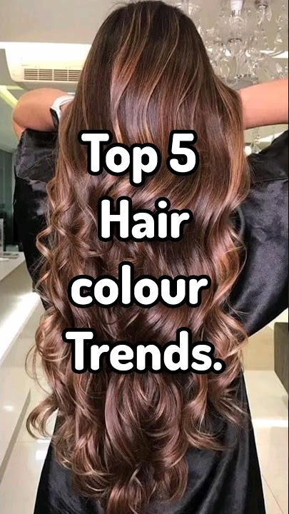 Top 5 hair colour trends. #shorts #aestheticallure #haircolour