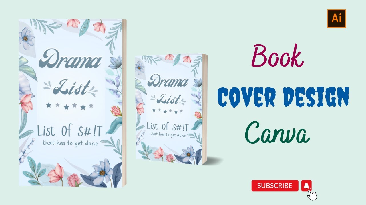 Design a Book Cover for Amazon in Canva | Canva Book Cover Tutorial