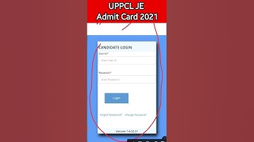 UPPCL JE Admit Card 2021 | UPRVUNL Junior Engineer (Trainee) Electrical CBT Admit Card