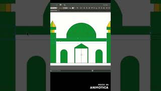 simple mosque design with illustrator, #shorts #design #illustrator #reels