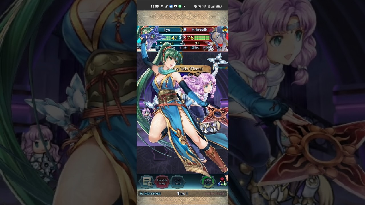 Mythic Hero Battle - Heimdallr: God of Foresight Abyssal 1 turn clear - Fire Emblem Heroes