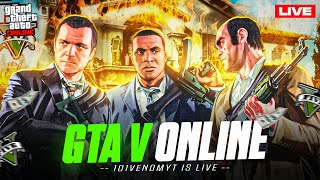 GTA V Online 🔴 | Masti &amp; Missions with 101VENOMYT2.0 #livestream #gta5live  #101venomyt2 #gtav