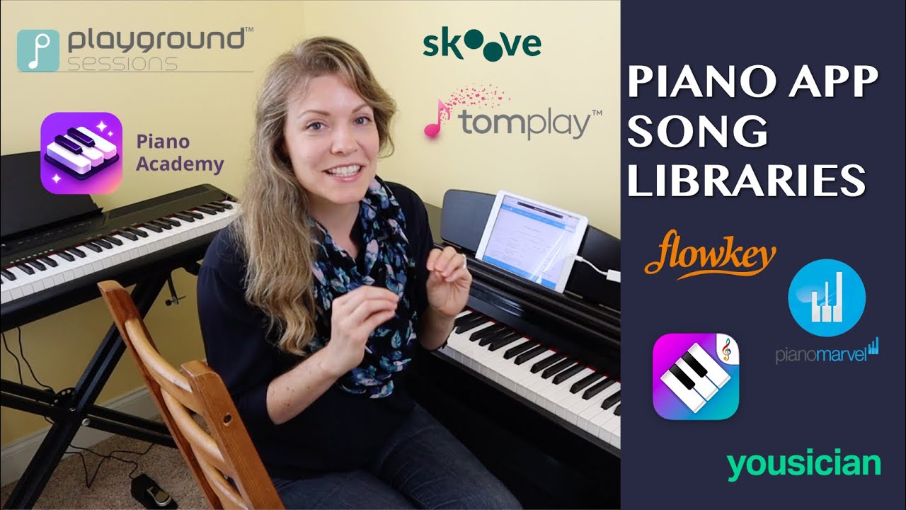 Comparing Piano App Song Libraries: Piano Marvel, Tomplay, flowkey, Skoove,  Yousician and more! - YouTube