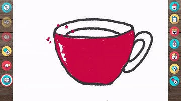 Dạy trẻ vẽ cái cốc