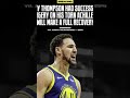 Klay thompson ACL tear recovery