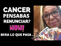 CANCER♋️LA DISTANCIA SE HARA CADA VEZ MAS CORTA || NO LO PODRAS CREER || VIENE PARA QUEDARSE.