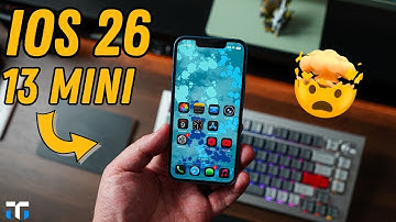 iOS 26 on the iPhone 13 mini!