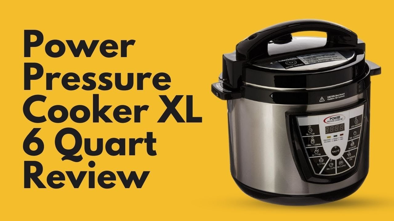 Power Pressure Cooker XL, 6-qt