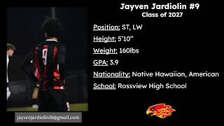 Jayven Jardiolin | Golden Boot 25/26 High School Highlights | Class of 2027 Striker
