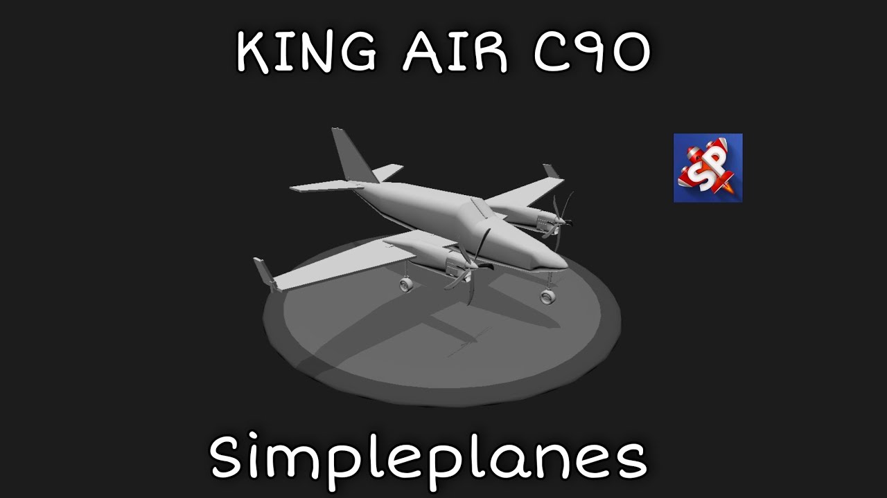 CONSTRUI UM BEECHCRAFT KING AIR C90 NO simpleplanes flight simulador ...