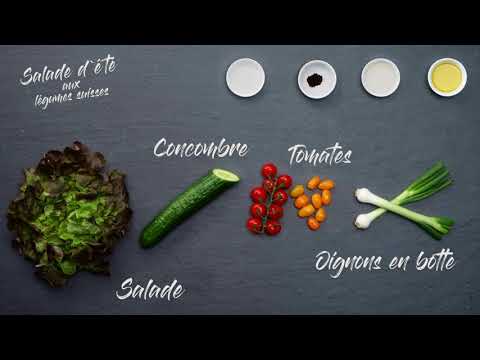 Vidéo: Salade De Légumes "Été"