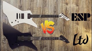 ESP vs LTD Snakebyte - both are great even if you are not a Metallica fan!