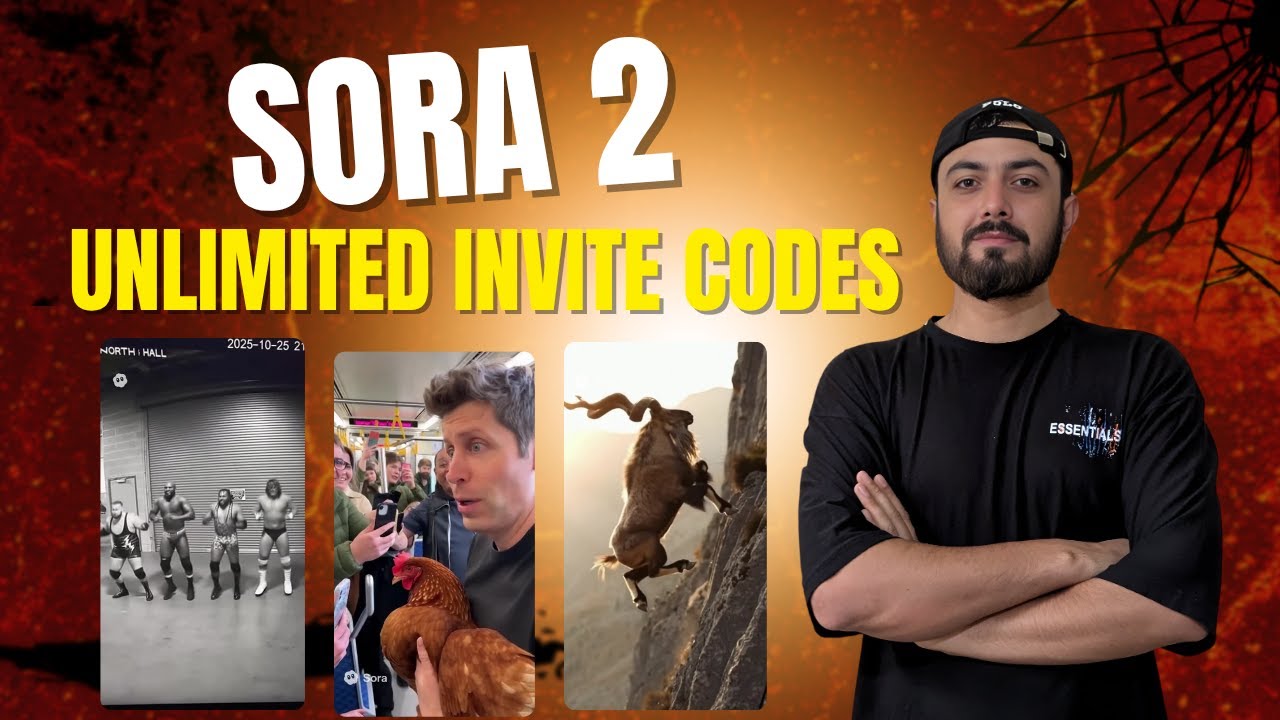 How to Get Sora 2 Free Invite Code | Access and create videos For Free ...